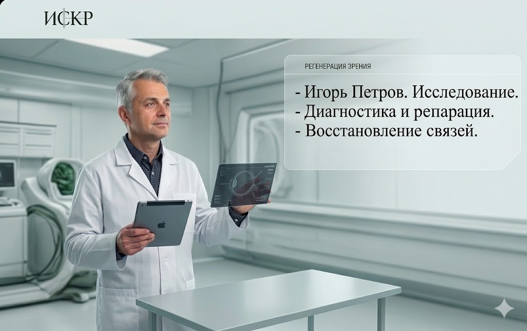 Регенерация зрения — исследование